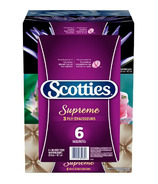 Paquet de 6 mouchoirs en papier Scotties Supreme