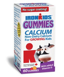 IronKids Gummies Calcium avec vitamine D pour enfants