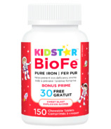 Kidstar Nutrients BioFe Pure Iron Chewable Tablets Sweet Blast