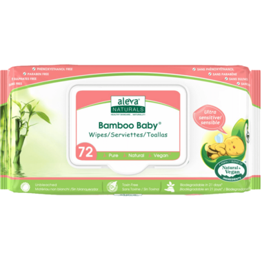 aleva naturals bamboo baby wipes