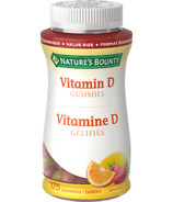 Nature's Bounty Vitamine D3 1000 UI Gummies Value Size