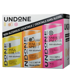 Undone Non-Alcoholic Cocktail Variety Pack