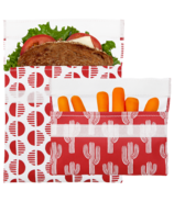 Lunchskins Reusable Bag Set Desert