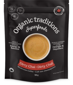 Organic Traditions Dirty Chai Mushroom Coffee