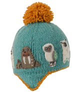 Tuque Yeti pour enfants Ambler, vert d'eau