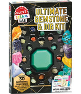 Klutz Steam Lab Ultimate Gemstone and Dig Kit (Kit de pierres précieuses et de fouilles) 