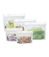 (re)zip Stand-Up Reusable Snack Bags Starter Kit