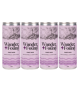 Wander + Found Pinot Noir Alcohol Free Wine Single Serve Can Bundle