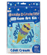 OOLY Razzle Dazzle Mini Gem Art Kit Cool Cream