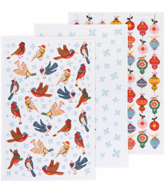 Torchons de Noël Jubilee Par Danica Floursack Tweets de la saison