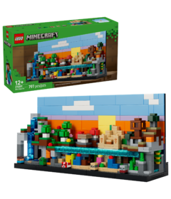 LEGO Minecraft Mini Biomes Gaming Art Building Set