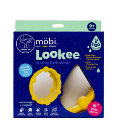 Mobi Lookee Yellow Bath Mirror