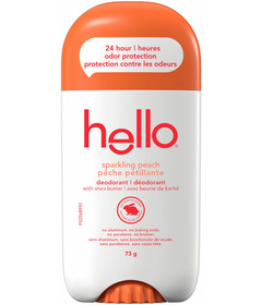 image of Hello Deodorant Sparkling Peach with sku:283853