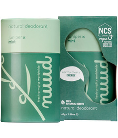 Nuud Microsilver Deodorant Stick Juniper & Mint