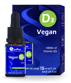 CanPrev D3 Drops 1000 IU Vegan
