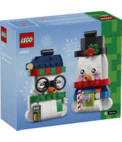 LEGO Snowman Ornaments