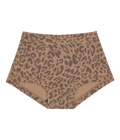 Huha Brief Tan Leopard