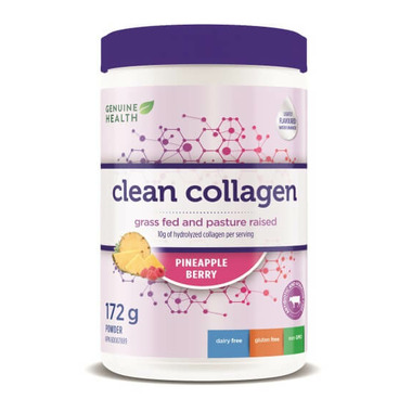 Genuine Health Clean Collagen Bovine Pineapple Berry Genuine Health Clean Collagen Bovine Pineapple Berry
