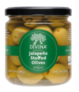 Divina Olives farcies de poivrons Jalapeno