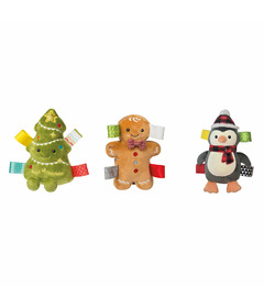 Mary Meyer Holiday Taggies Merry Mingle Rattle