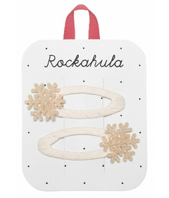 Rockahula Kids Shimmer Snowflake Clips
