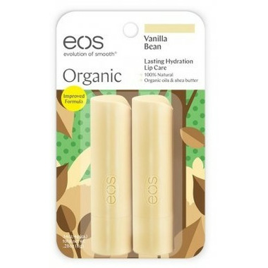 eos Organic Stick Lip Balm Vanilla Bean eos Organic Stick Lip Balm Vanilla Bean