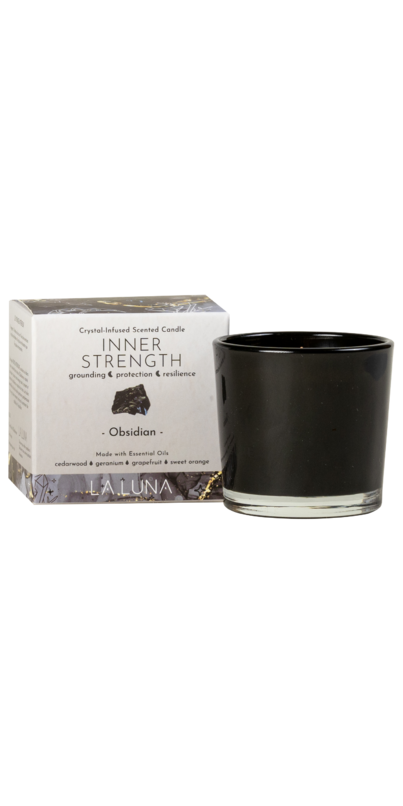 Buy La Luna Mini Scented Candle Inner Strength Crystal at Well.ca ...