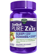 Vicks PureZzzs Sleep + Stress Relief Gummies