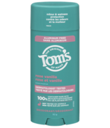 Tom's of Maine Aluminum Free Natural Deodorant Rose Vanilla