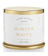 Illume Winter White Demi Tin Candle