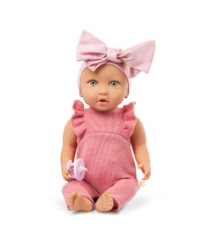 Lullababy Baby Doll in Pink Jumper