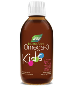 NutraSea Kids Omega-3 + Vitamin D Liquid Bubblegum