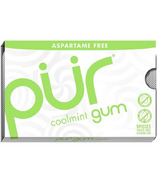 Chewing-gum sans sucre à la menthe PUR