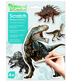 Avenir Scratch Sticker Dino