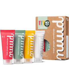 Nuud Microsilver Deodorant Creams Family Pack