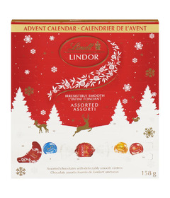 Lindt Assorted Chocolate Holiday Advent Calendar