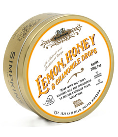 Simpkins Travel Sweets Lemon Honey & Chamomile Drops