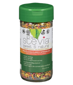 Crave Stevia Multi-Coloured Sprinkles