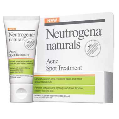 neutrogena acne naturals spot treatment