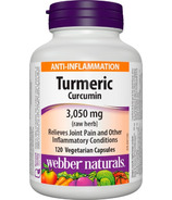 Webber Naturals Curcumine de curcuma 600 mg