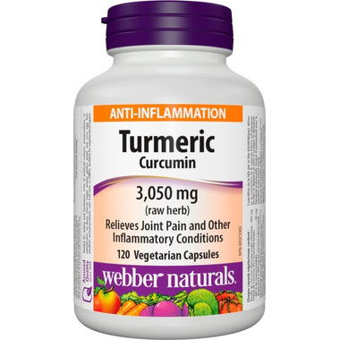 Webber Naturals Turmeric Curcumin 600 mg Webber Naturals Turmeric Curcumin 600 mg