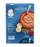 Gerber Baby Cereal Wheat Banana & Strawberry