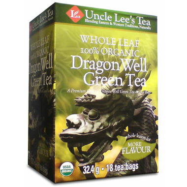 Buy Uncle Lee's Whole Leaf 100% Organic Dragon Well Green Tea