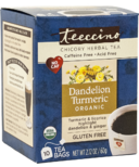 Teeccino Dandelion Turmeric Roasted Herbal Tea