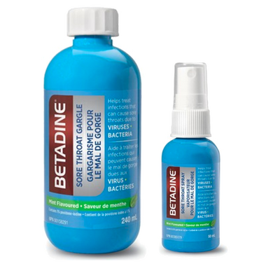 For betadine sore throat spray BETADINE SORE