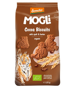 MOGLi Organic Cocoa Biscuits
