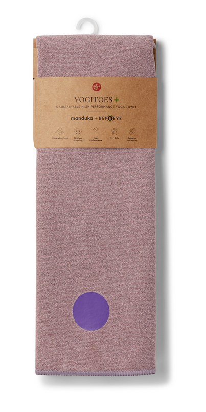 Buy Manduka Yogitoes Repreve+ Yoga Mat Towel Elderberry at