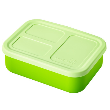 Buy LunchBots Build-a-Bento Medium Silicone Bento Box Seafoam at Well ...