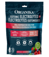 Sachet d'électrolytes isotoniques Organika Berry Blast