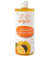 Green Beaver Sunflower Liquid Soap Zesty Orange
